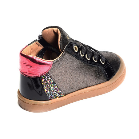 AMIRA Anthracite, Chaussures à Lacets Babybotte