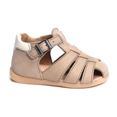 GIMMY Beige, Sandales plates & Nu-Pieds Babybotte