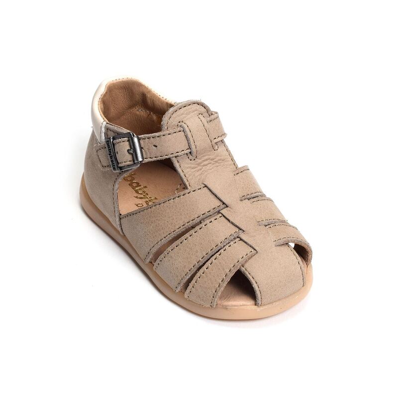 GIMMY Beige, Sandales plates & Nu-Pieds Babybotte