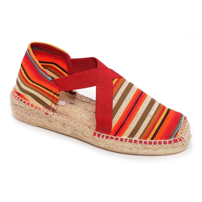 EVA Rouge Multicolore, Espadrilles Toni Pons