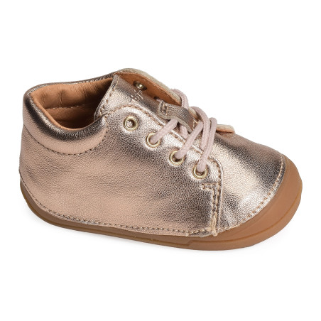 ZOHA GIRL Rose Or, Chaussures à Lacets Babybotte