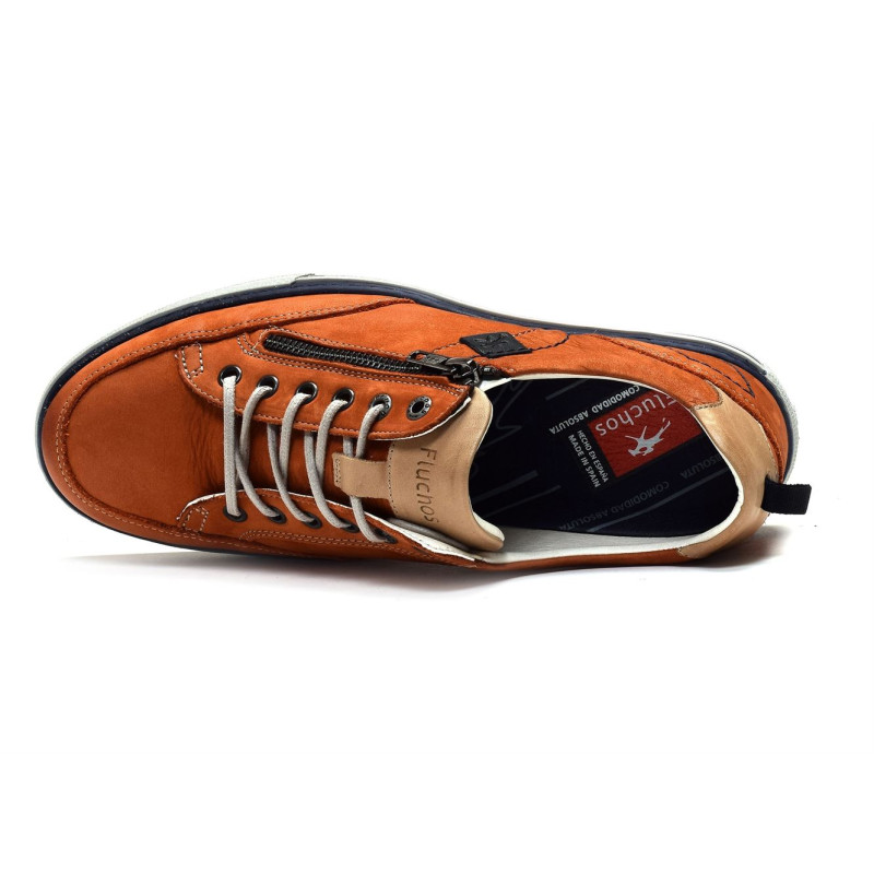 9376 Orange, Sneakers basses Fluchos