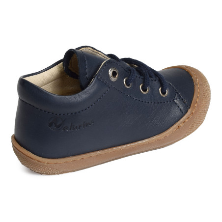 COCOON BOY CLASSIC Marine, Chaussures à Lacets Naturino