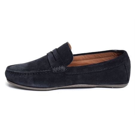 CLASSIC SUEDE DRIVER 2725 Marine, Mocassins Tommy Hilfiger