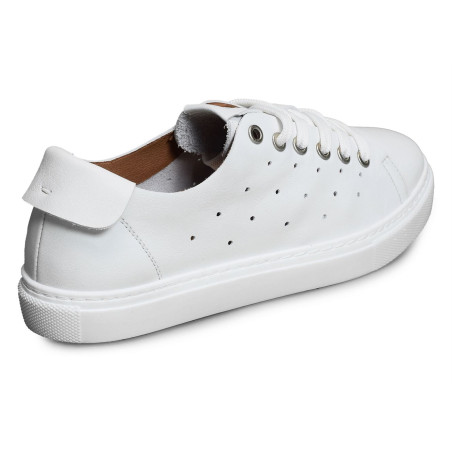 ECKERMAN Blanc, Sneakers basses Coco & Abricot