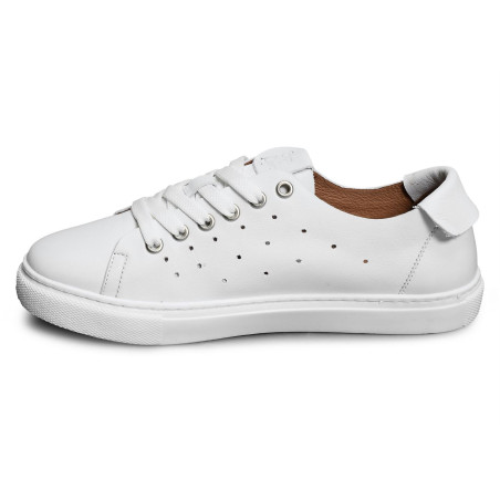 ECKERMAN Blanc, Sneakers basses Coco & Abricot