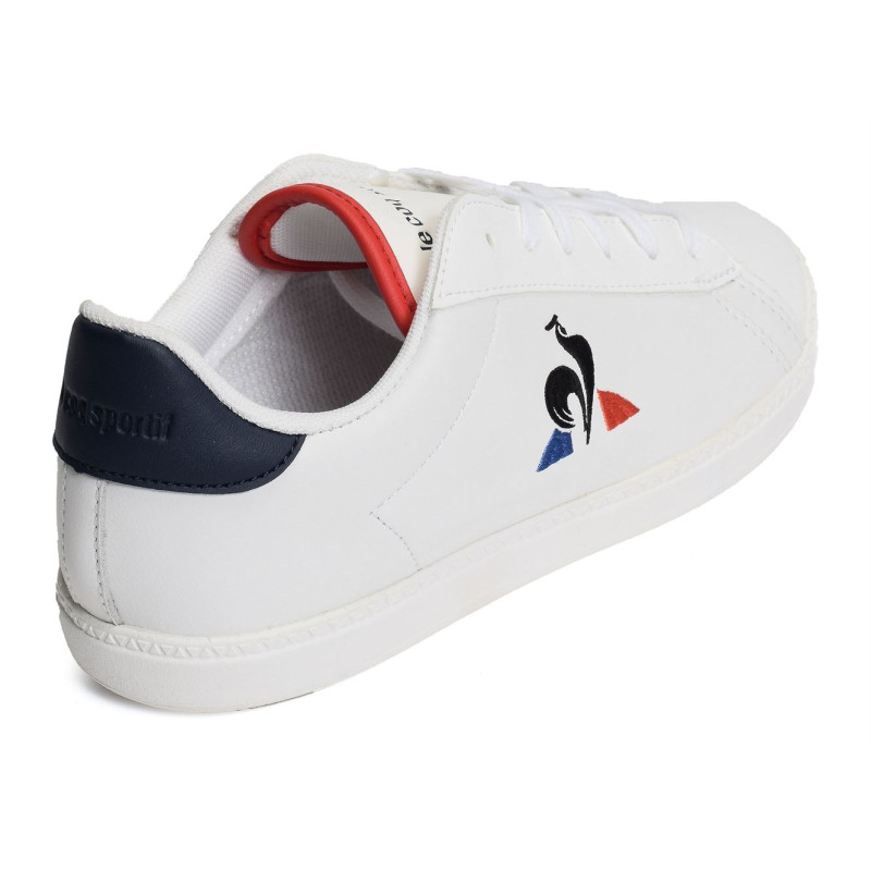 COURTSET GS Blanc Bleu, Sneakers basses Le Coq Sportif