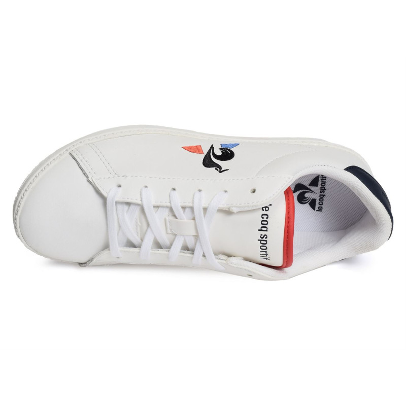 COURTSET GS Blanc Bleu, Sneakers basses Le Coq Sportif