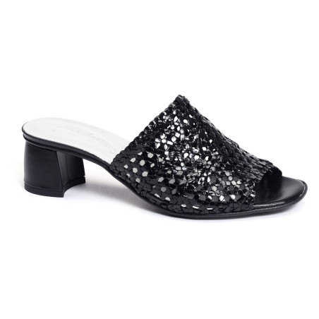 TAMUL Noir, Mules Yves Desfarge