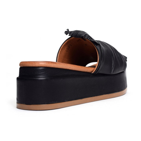 GALON Noir, Mules K.Mary