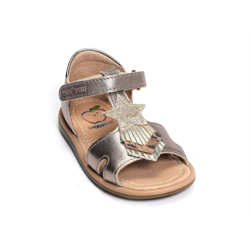 TITY KID Bronze, Sandales plates & Nu-Pieds Shoopom