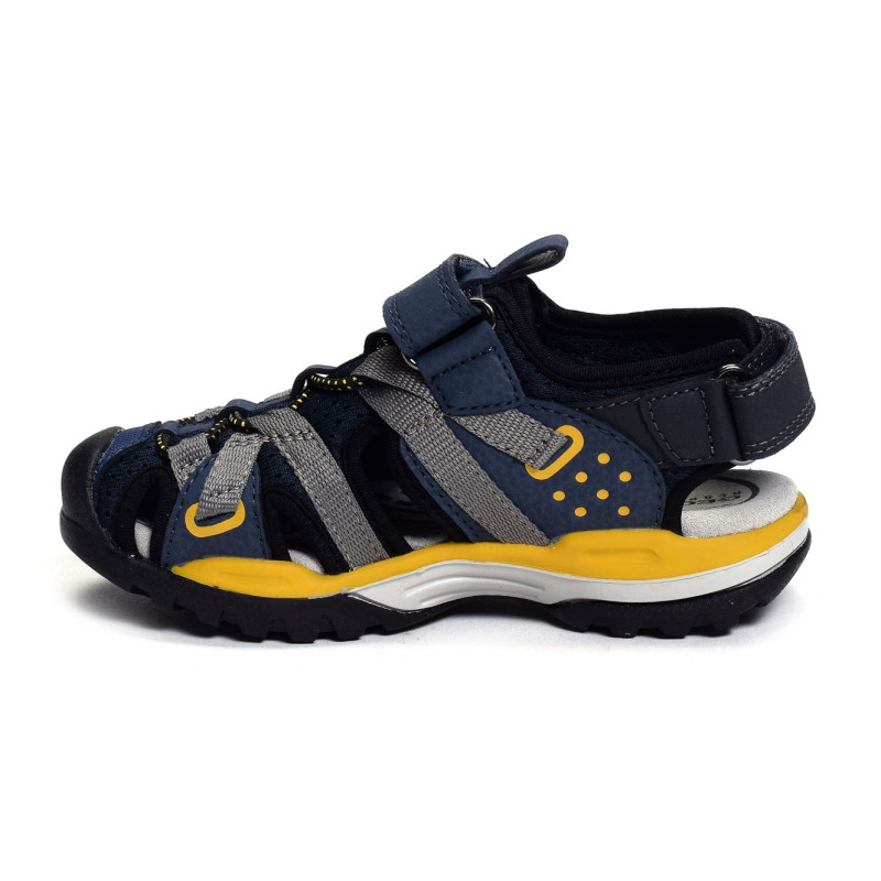 J BOREALIS BB Marine Jaune, Sandales plates & Nu-Pieds Geox