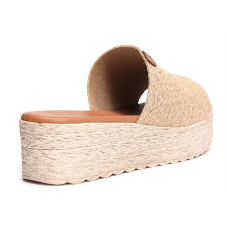 726 Naturel, Mules Eva Frutos