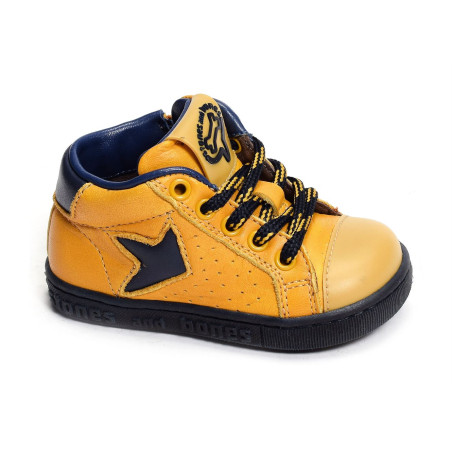 MURC Jaune, Chaussures à Lacets Stones & Bones