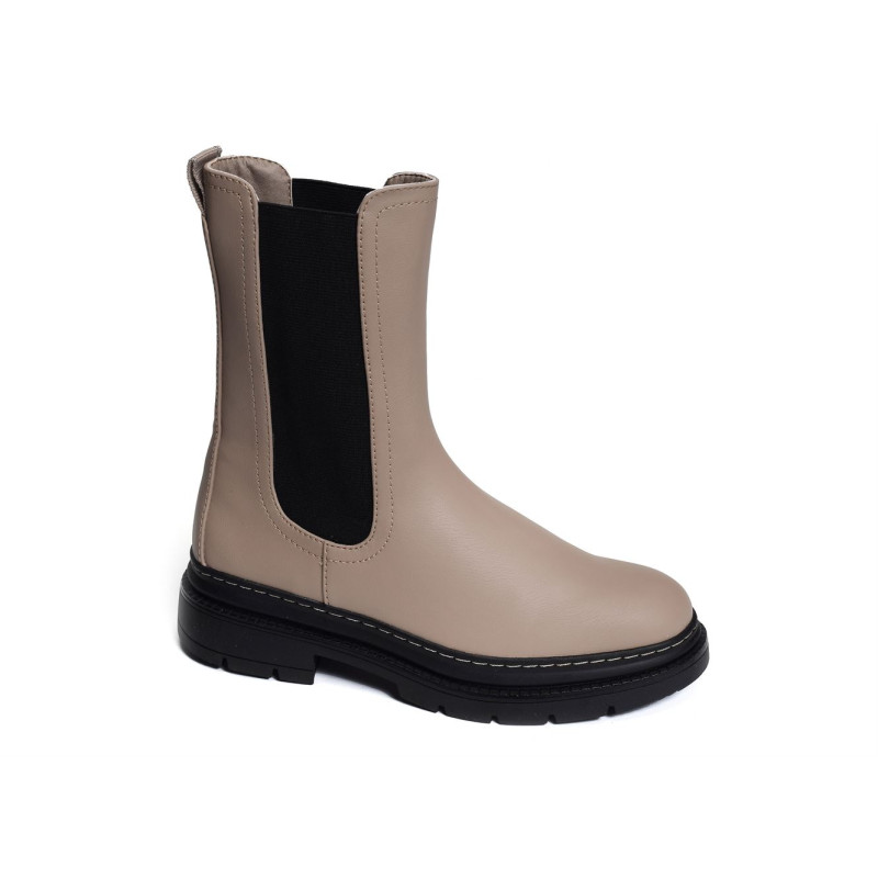 25452 Taupe, Chelsea boots Tamaris