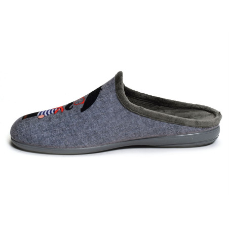 6743 Gris, Mules La Maison de l'Espadrille