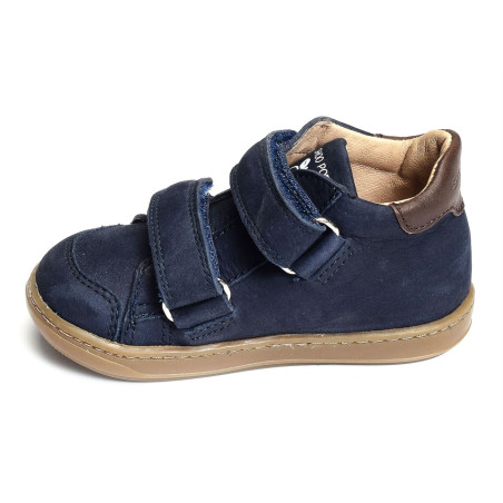 BOUBA SCRATCHY Marine, Chaussures à Scratch Shoopom