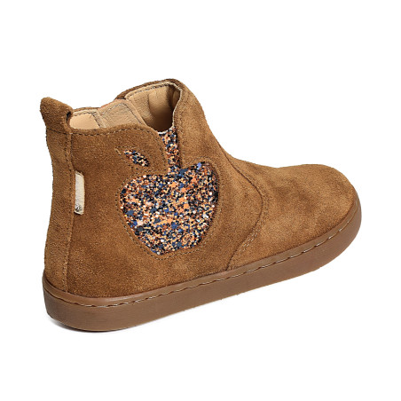 PLAY NEW APPLE Camel, Chelsea boots Shoopom