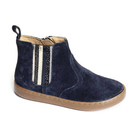 PLAY NEW SHINE Marine, Chelsea boots Shoopom