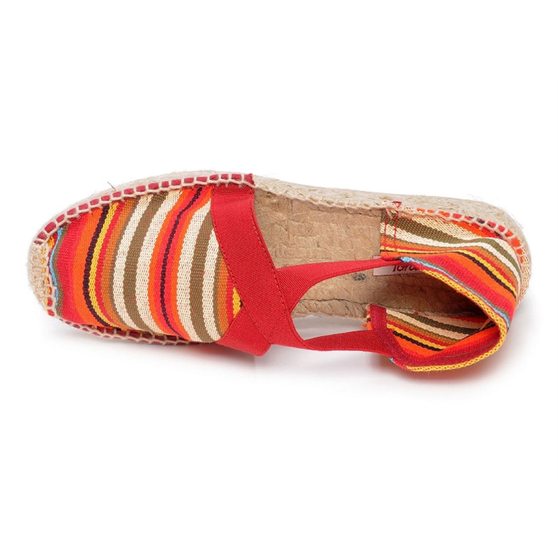 EVA Rouge Multicolore, Espadrilles Toni Pons