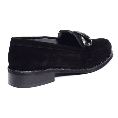 YEIDE Noir, Mocassins Folie's