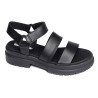 LONDON VIBE SANDAL Noir, Nu-Pieds à plateforme Timberland