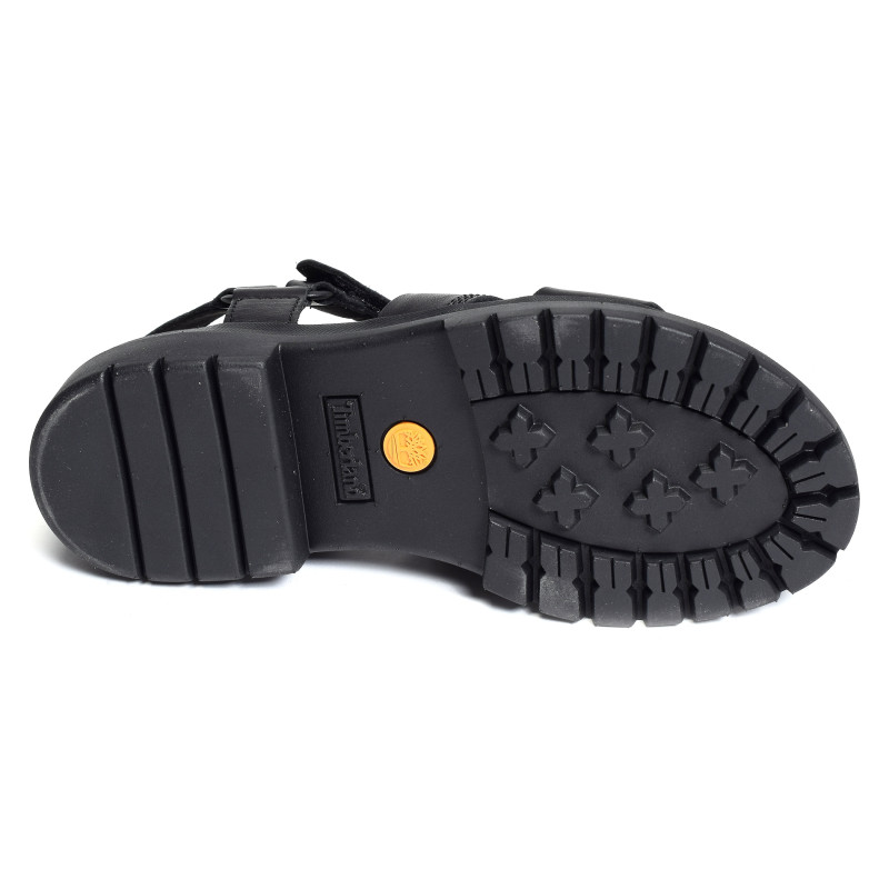 LONDON VIBE SANDAL Noir, Nu-Pieds à plateforme Timberland