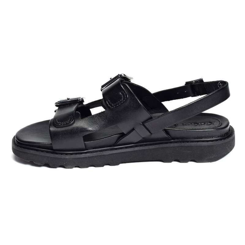 NEOSUMMER Noir, Sandales plates Kickers