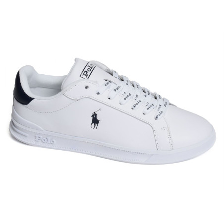 HERITAGE COURT Blanc Marine, Sneakers basses Polo Ralph Lauren