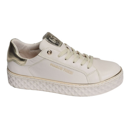 23705 Beige, Sneakers basses Marco Tozzi