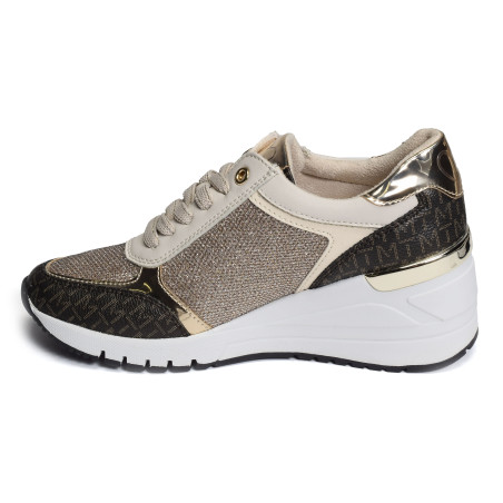 23723 Beige, Sneakers basses Marco Tozzi