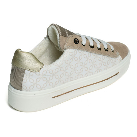 COURTYARD 2.0 Blanc Beige, Sneakers basses Ara