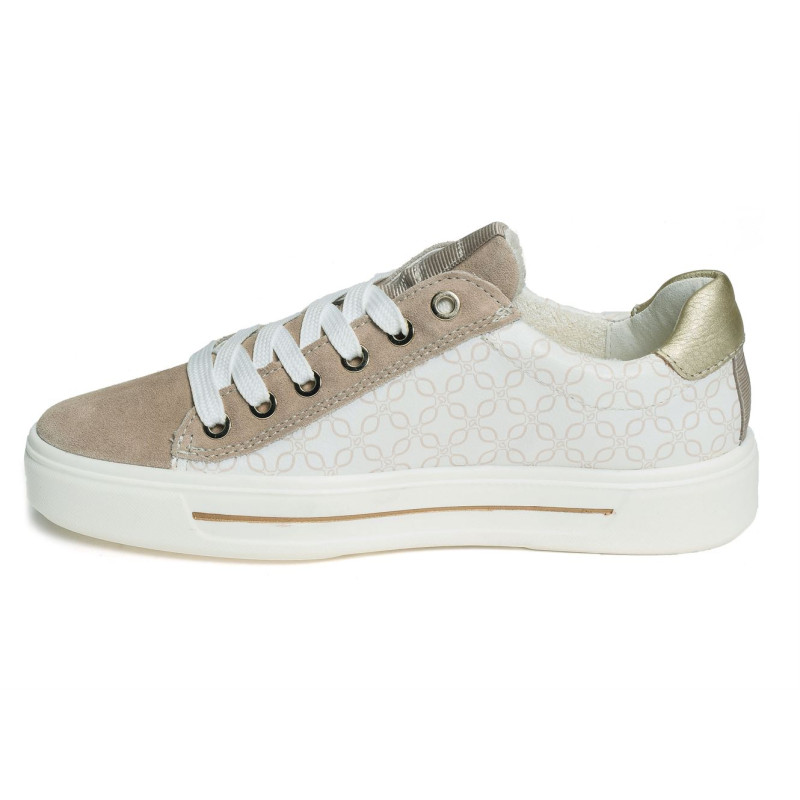 COURTYARD 2.0 Blanc Beige, Sneakers basses Ara