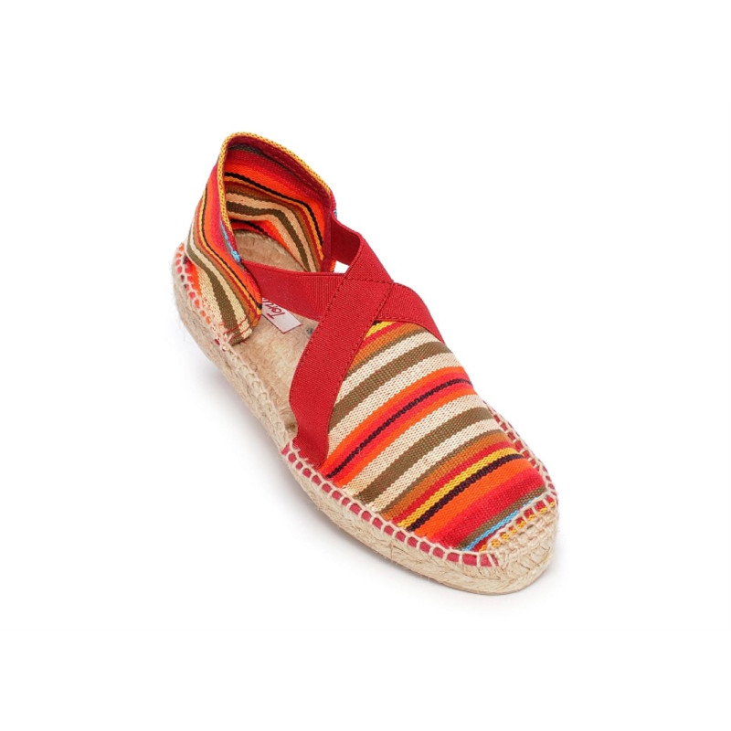 EVA Rouge Multicolore, Espadrilles Toni Pons