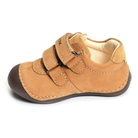 B TUTIM BA Camel, Chaussures à Scratch Geox