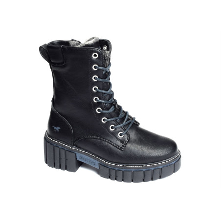 1447506 Noir, Boots Mustang