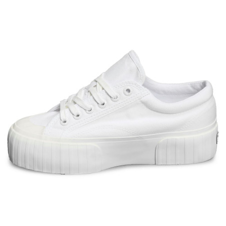 2631 STRIPE PLATFORM Blanc, Chaussures basses Superga