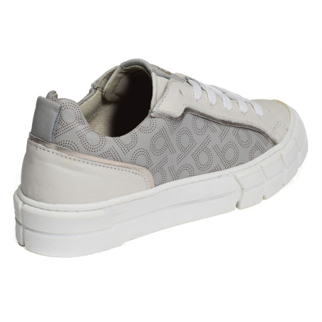 TIA 06R04 Beige Gris, Sneakers basses Bagatt