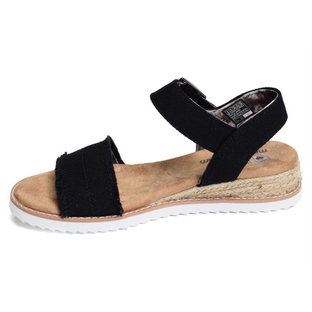 DESERT KISS Noir, Sandales compensées Skechers