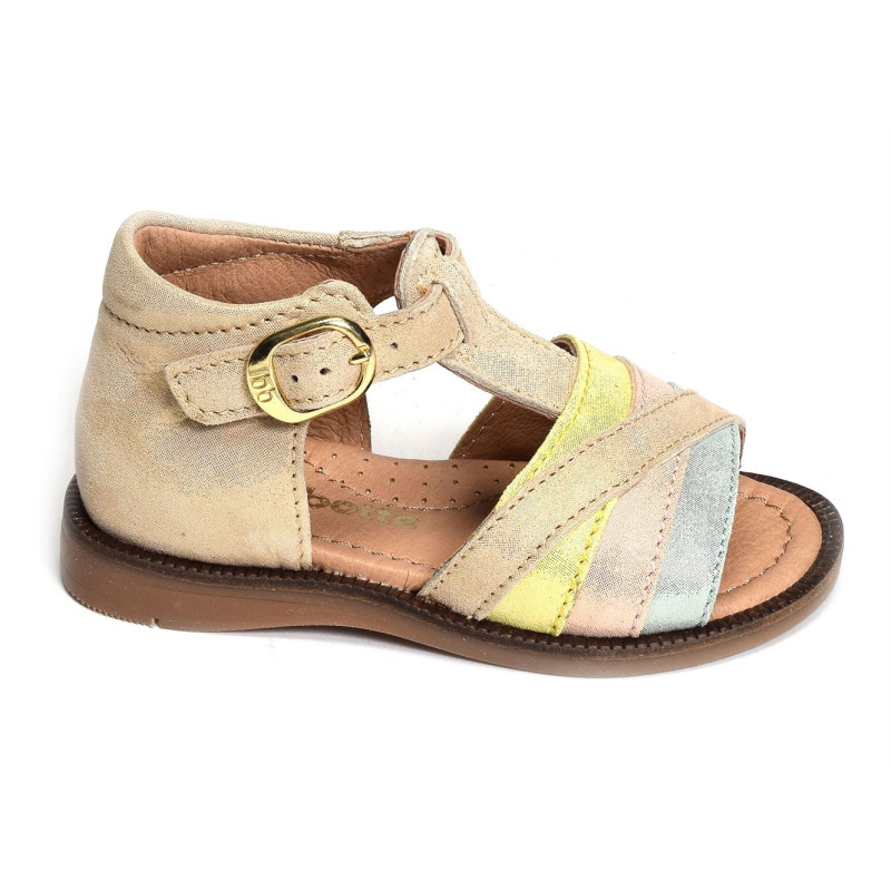 TILDA Or Multicolore, Sandales plates & Nu-Pieds Babybotte