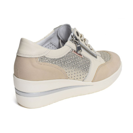 PRECILIA PERF Beige, Baskets running Mephisto