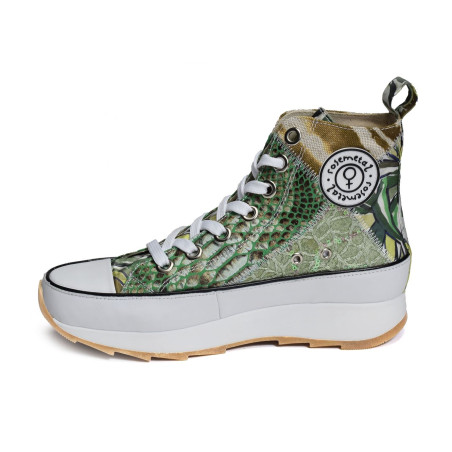 FRECHEDE Vert, Chaussures montantes Rosemetal