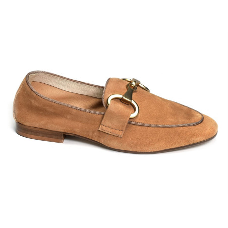 JACQUE Camel, Mocassins Rosemetal