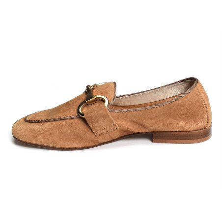 JACQUE Camel, Mocassins Rosemetal