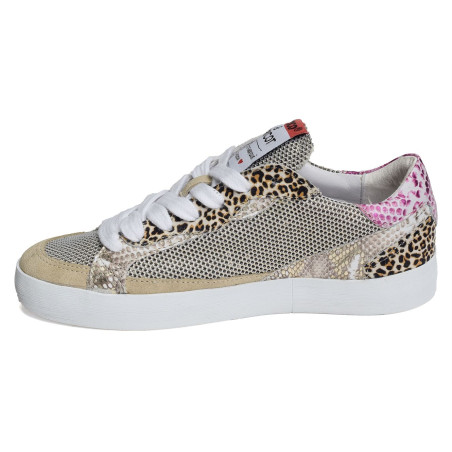 ABAINVILLE Blanc, Sneakers basses Coco & Abricot