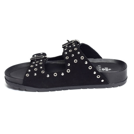 ANSB515 Noir, Mules Anamaïa