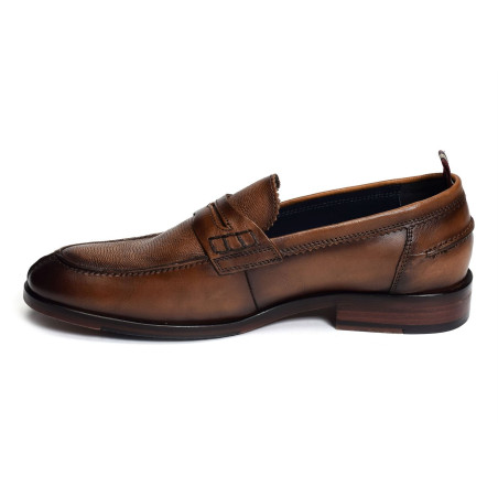 NORDEN Cognac, Mocassins Azzaro