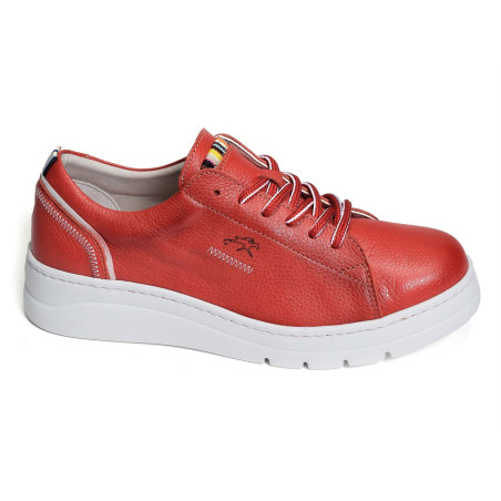 POMPAS F1422 Rouge, Sneakers basses Fluchos