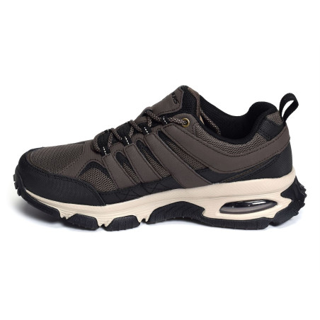 SKECH AIR ENVOY Marron, Baskets running Skechers