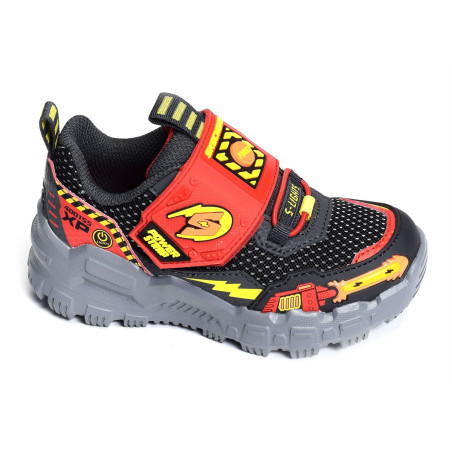 ADVENTURE TRACK Gris Rouge, Baskets running Skechers